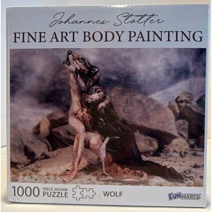 Wolf Fine Art‎ Body Painting, Johannes Stotter, NEW Jigsaw Puzzle 1000 Pieces